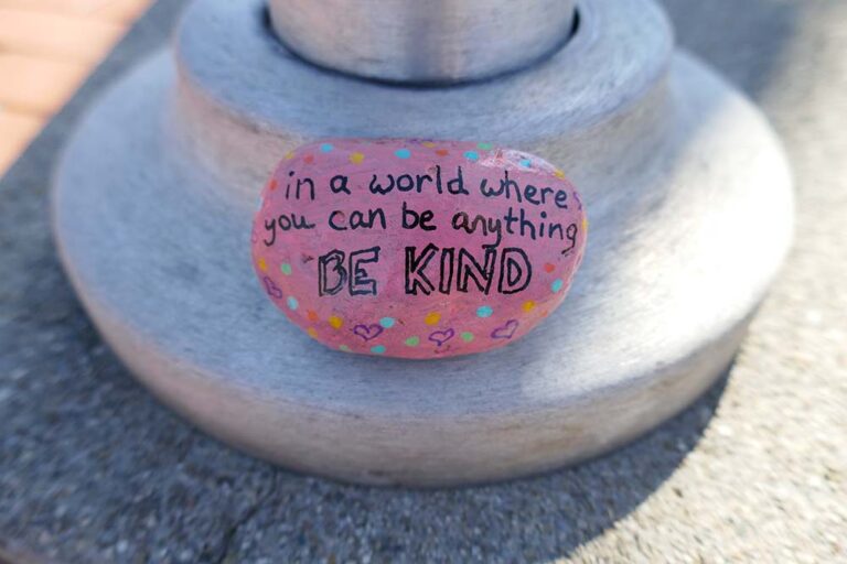 In a world where you can be anything, be kind.